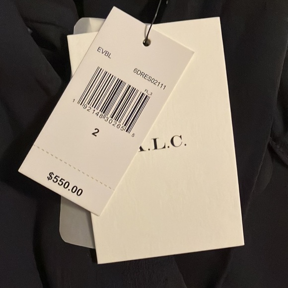 A.L.C. Fiona Belted Halter MIDI Dress - Picture 8 of 8